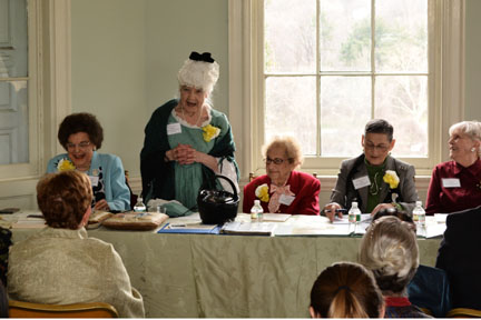 Photograph from the event honoring the founders of Women for Greater Philadelphia and their 40 year commitment to the organization 