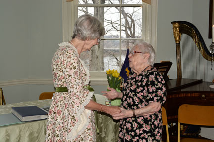 Photograph from the event honoring the founders of Women for Greater Philadelphia and their 40 year commitment to the organization 