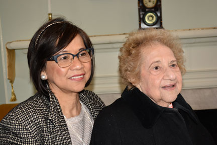 Photograph from the event honoring the founders of Women for Greater Philadelphia and their 40 year commitment to the organization 